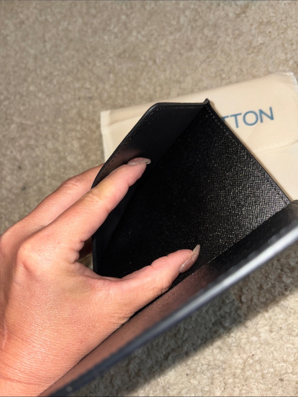 Inspired Multicolor Black Passport Holder - Picture 5 of 12